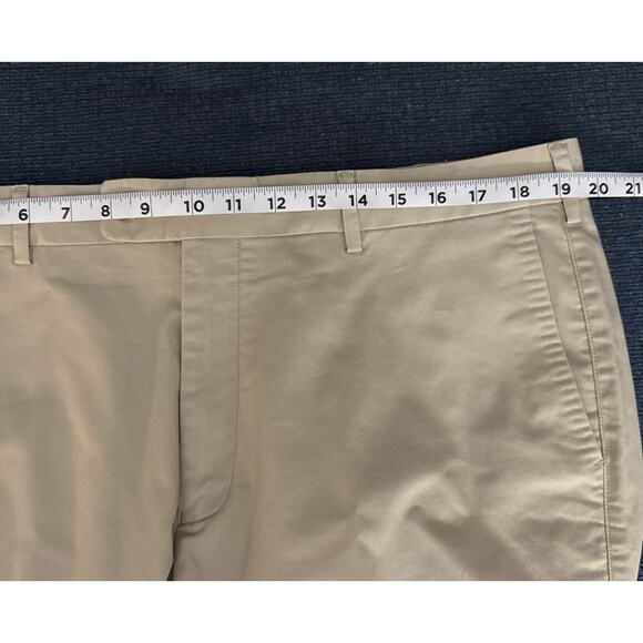 Peter Millar Pants Crown Comfort 38x30 Beige Pleated Office Professional Golf - Picture 7 of 9